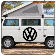 VW LOGO 1 AUFKLEBER. KAUFEN SIE VINYLAUFKLEBER.
