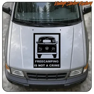 AUTOCOLLANT FREECAMPING T2. ACHETEZ DES AUTOCOLLANTS EN VINYLE.