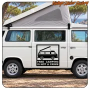 FREECAMPING T3 WESTFALIA STICKER. BUY VINYL STICKERS.