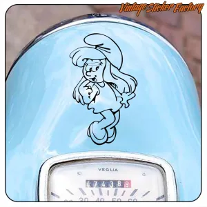 SCHLUMPF AUFKLEBER. KAUFEN SIE VINYLAUFKLEBER.