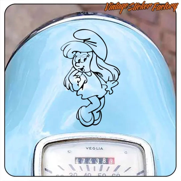 SCHLUMPF AUFKLEBER. KAUFEN SIE VINYLAUFKLEBER.