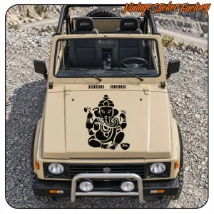 GANESHA -1 AUFKLEBER. KAUFEN SIE VINYLAUFKLEBER.