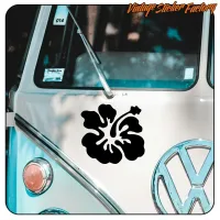 AUTOCOLLANT HAWAIIAN FLOWER HIBISCUS -1. ACHETEZ DES AUTOCOLLANTS EN VINYLE.