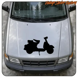 VESPA -1 AUFKLEBER. KAUFEN SIE VINYLAUFKLEBER.
