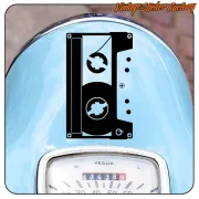 KASSETTE AUFKLEBER. KAUFEN SIE VINYLAUFKLEBER.