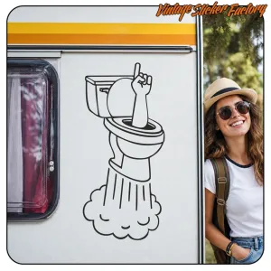 WC POWER STICKER. BUY VINYL STICKERS.
