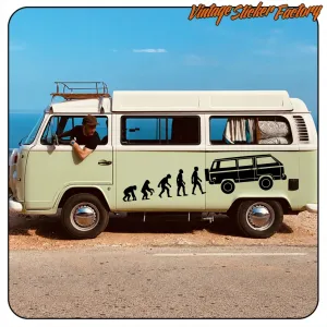 AUTOCOLLANT ÉVOLUTION T3 SYNCRO. ACHETEZ DES AUTOCOLLANTS EN VINYLE.