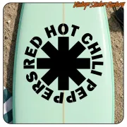 AUTOCOLLANT RED HOT CHILI. ACHETEZ DES AUTOCOLLANTS EN VINYLE.
