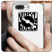 VINYL RULES Aufkleber für Schallplattenfans