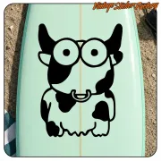 Pegatina THE CRAZY COW. Comprar pegatinas.