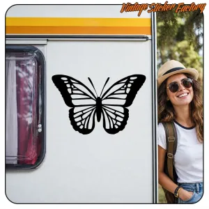 Autocollant Papillon en Vinyle Découpé
