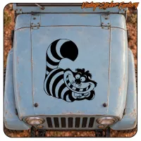 CHESIRE KATZE AUFKLEBER. KAUFEN SIE VINYLAUFKLEBER.
