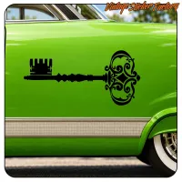 OLD SCHOOL TATTOO KEY STICKER. BUY VINYL STICKERS.