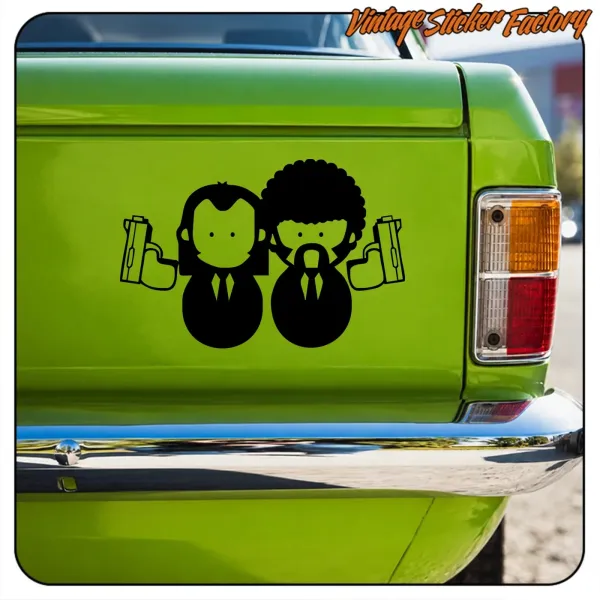 AUTOCOLLANT PULP FICTION -1. ACHETEZ DES AUTOCOLLANTS EN VINYLE.