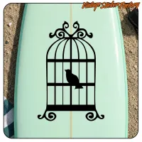OLD SCHOOL TATTOO CAGE STICKER. BUY VINYL STICKERS.
