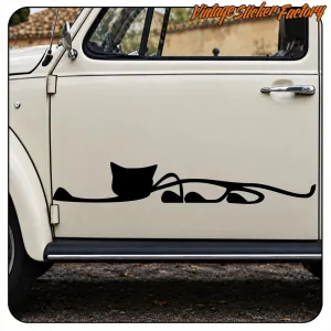 CAT -5 STICKER. BUY VINYL STICKERS.