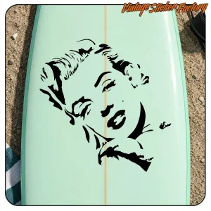 AUTOCOLLANT MARILYN PIN UP. ACHETEZ DES AUTOCOLLANTS EN VINYLE.