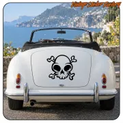 SKULL 4 STICKER. BUY VINYL STICKERS.