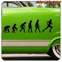Pegatina EVOLUCION RUNNING. Comprar pegatinas.