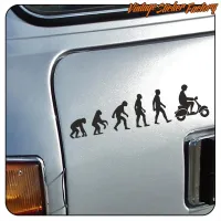 AUTOCOLLANT EVOLUTION VESPA. ACHETEZ DES AUTOCOLLANTS EN VINYLE.