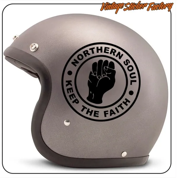 Autocollant Northern Soul Keep the Faith scooter
