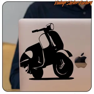 Pegatina VESPA RACING. Comprar pegatinas.