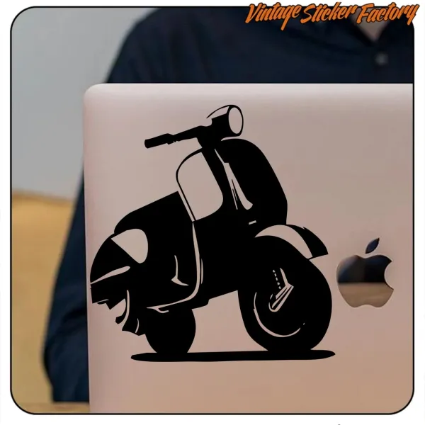 VESPA RACING -3 AUFKLEBER. KAUFEN SIE VINYLAUFKLEBER.