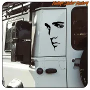 ELVIS HAT DIE KULOKLING -2 VERLASSEN AUFKLEBER. KAUFEN SIE VINYLAUFKLEBER.