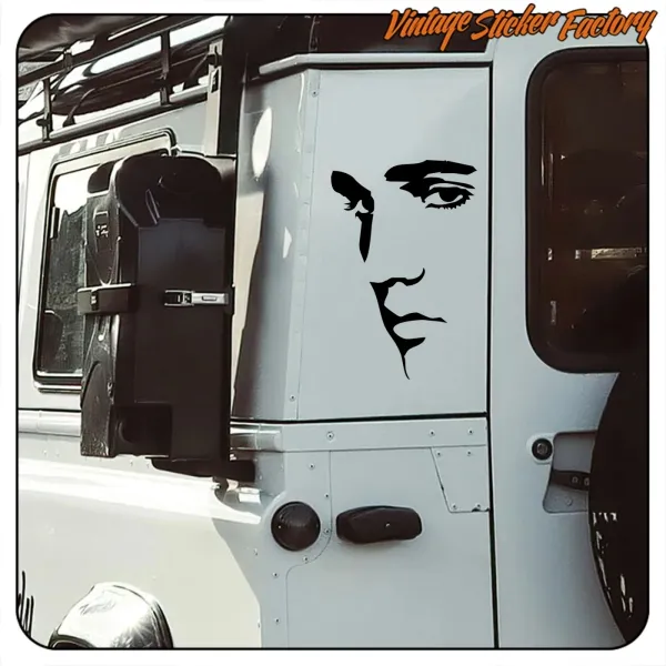 ELVIS HAT DIE KULOKLING -2 VERLASSEN AUFKLEBER. KAUFEN SIE VINYLAUFKLEBER.