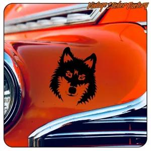 WOLF STICKER. BUY VINYL STICKERS.