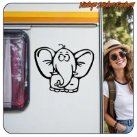 AUTOCOLLANT ÉLÉPHANT. ACHETEZ DES AUTOCOLLANTS EN VINYLE.