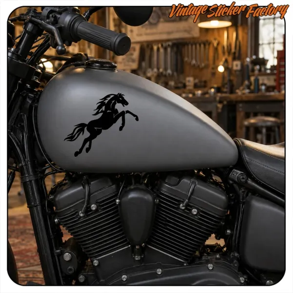 HORSE -1 STICKER. BUY VINYL STICKERS.