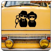 BLUES BROTHERS AUFKLEBER. KAUFEN SIE VINYLAUFKLEBER.