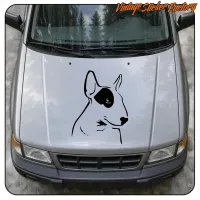 AUTOCOLLANT BULL TERRIER 1. ACHETEZ DES AUTOCOLLANTS EN VINYLE.