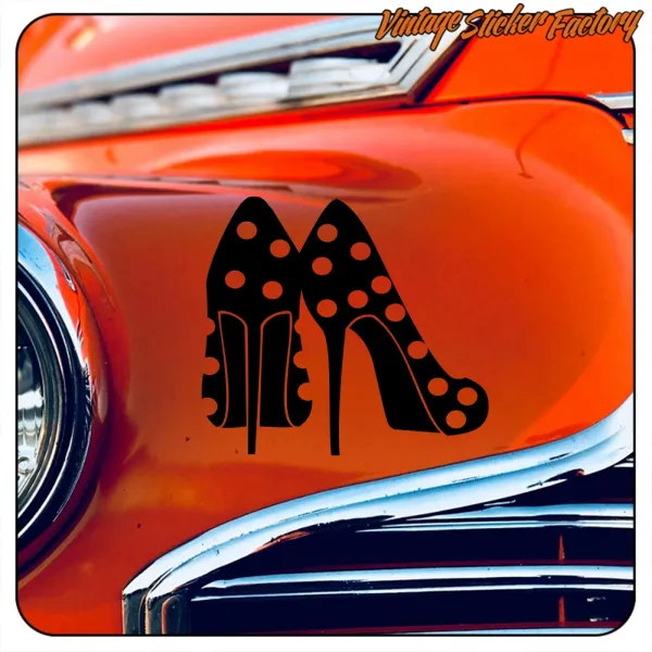HEELS -2 STICKER. BUY VINYL STICKERS.