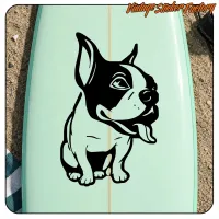 FRANZÖSISCHE BULLDOGGE -1 AUFKLEBER. KAUFEN SIE VINYLAUFKLEBER.