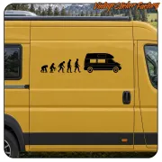EVOLUTION T4 EXKLUSIV AUFKLEBER. KAUFEN SIE VINYLAUFKLEBER.