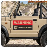 WARNING TRANSFORMER AUFKLEBER. KAUFEN SIE VINYLAUFKLEBER.