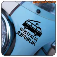 AUTOCOLLANT WESTFALIA REPUBLIK. ACHETEZ DES AUTOCOLLANTS EN VINYLE.