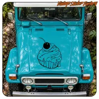CUPCAKE STICKER. BUY VINYL STICKERS.