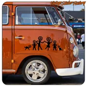 VW FAMILY STICKER. BUY VINYL STICKERS.