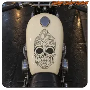 SKULL KEYS STICKER. BUY VINYL STICKERS.