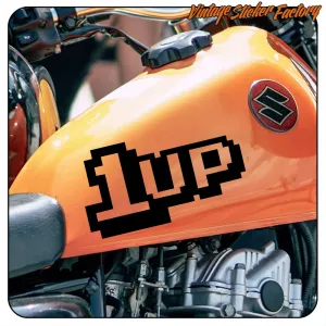 1UP 2 STICKER. BUY VINYL STICKERS.