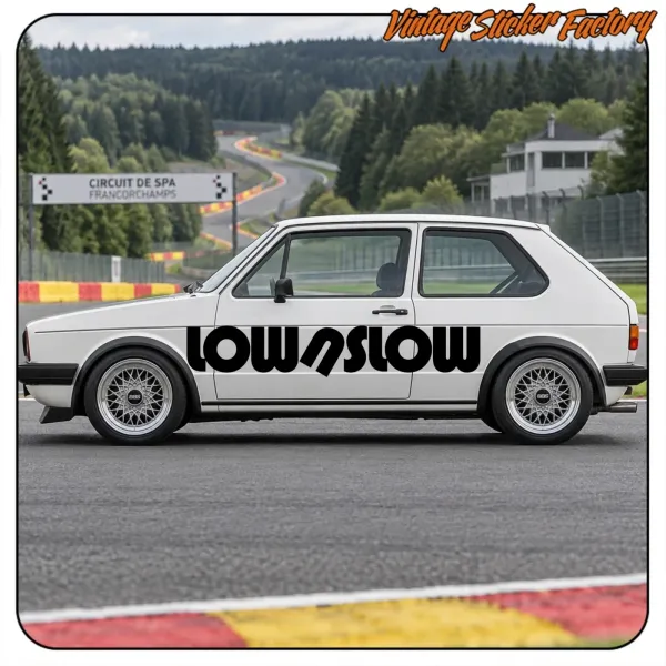 Pegatina LOW N SLOW. Comprar pegatinas.