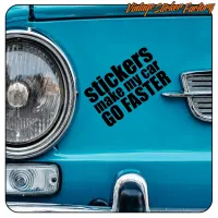 AUTOCOLLANT STICKERS MAKE MY CAR GO FASTER -5. ACHETEZ DES AUTOCOLLANTS EN VINYLE.