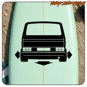 VW T3 LOW -1 AUFKLEBER. KAUFEN SIE VINYLAUFKLEBER.