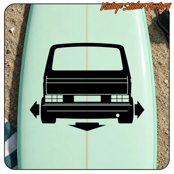 Pegatina VW T3 LOW. Comprar pegatinas.