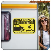 DON T MESS WITH MY VAN STICKER. BUY VINYL STICKERS.