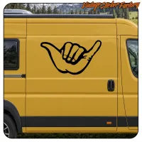 AUTOCOLLANT SHAKA -1. ACHETEZ DES AUTOCOLLANTS EN VINYLE.