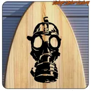 Sticker masque urbain | Vintage Sticker Factory
